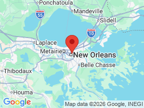 Map of Site Report: New Orleans, United States of America